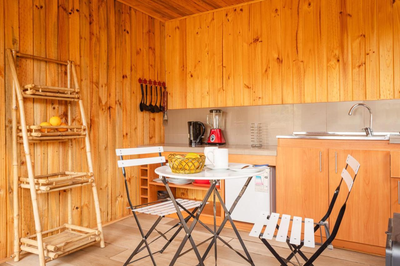 Cabana En Tunquen Con Parrilla, Fogon, Piscina Y Bosque Экстерьер фото