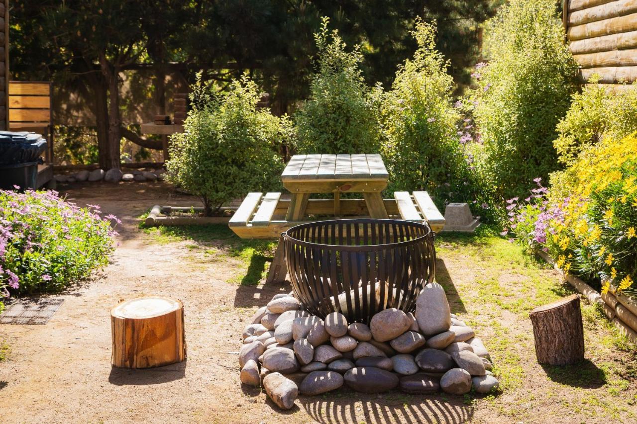 Cabana En Tunquen Con Parrilla, Fogon, Piscina Y Bosque Экстерьер фото